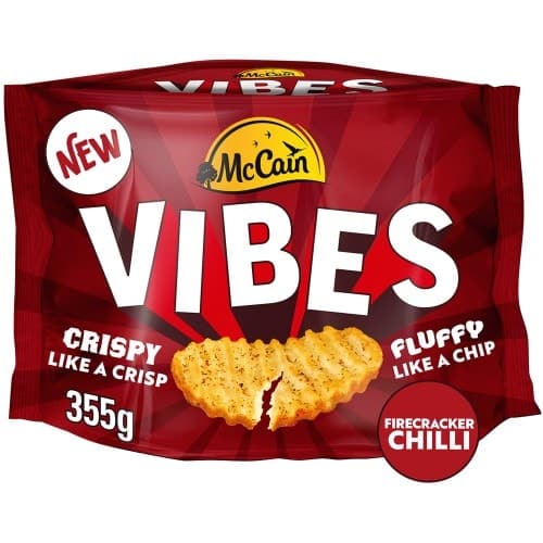 McCain Vibes Firecracker Chilli Hot Potato Snack (355g)