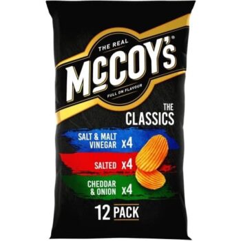 McCoy's Classic Variety Potato Crisps (12 x 25g)