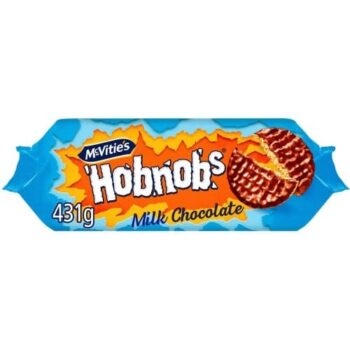 McVitie's Chocolate Hobnob Jumbo Pack Biscuits (431g)