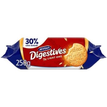 McVitie's Digestives The Light One Sweet Biscuits (250g)