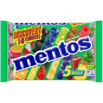 Mentos Discovery Chewy Dragees 5x37.5 (5 x 37.5g)