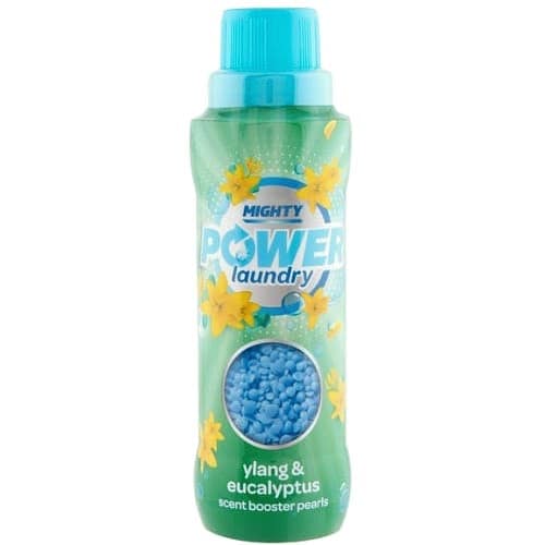 Mighty Power Laundry Scent Booster Pearls- Ylang & Eucalyptus (200g)