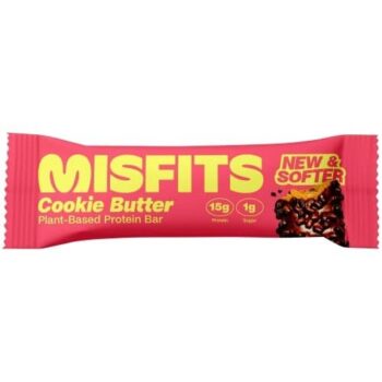 Misfits Plant-Based Protein Bar Cookie Butter (50g)