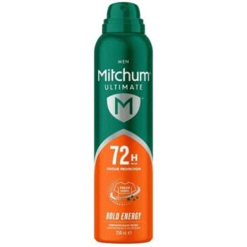 Mitchum Male Ultimate 72H Aerosol Bold Energy (250ml)