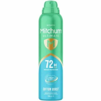 Mitchum Women Ultimate Cotton Burst Antiperspirant & Deodorant (250ml)
