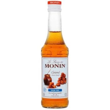 Monin Sugar Free Caramel Syrup (250ml)