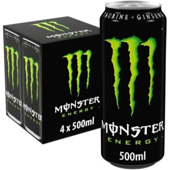 Monster Energy Drink Cans (4 x 500ml)