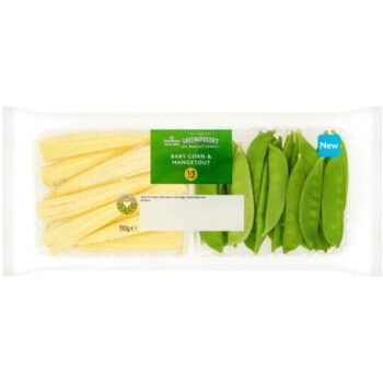 Morrisons Baby Corn & Mangetout
