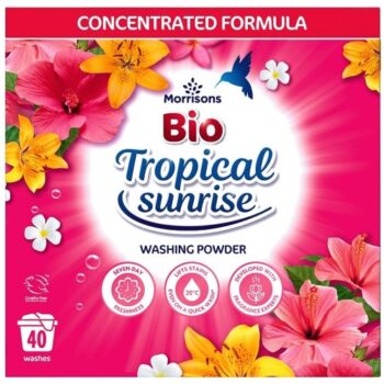 Morrisons Bio Tropical Laundry Powder 40 Washes
