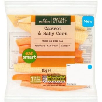 Morrisons Carrot & Baby Corn (80g)