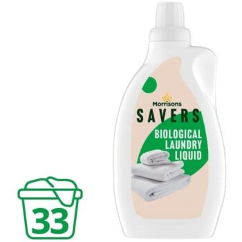 Morrisons Savers Biological Laundry Liquid 33 Washes