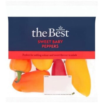 Morrisons The Best Sweet Baby Peppers