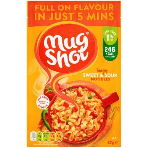 Mug Shot Sweet & Sour Noodles (67g)
