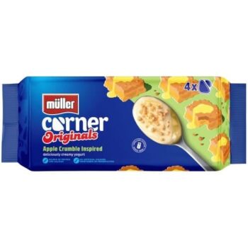 Muller Corner Originals Apple Crumble Yogurts (4 x 124g)