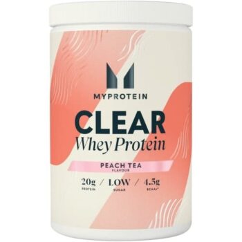 Myprotein Clear Whey Isolate Peach Tea Protein Powder (244g)