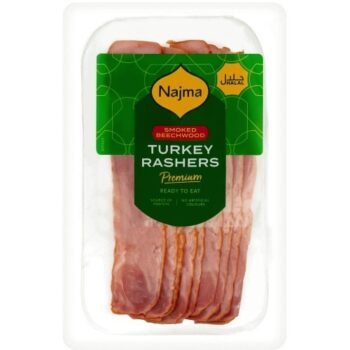 Najma Smoked Beechwood Turkey Rashers (130g)