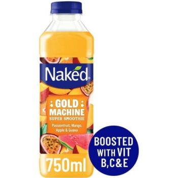 Naked Gold Machine Super Smoothie Passionfruit Mango Guava (750ml)