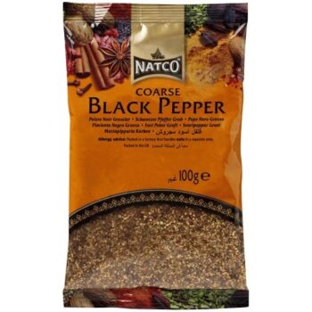 Natco Black Pepper Coarse (100g)