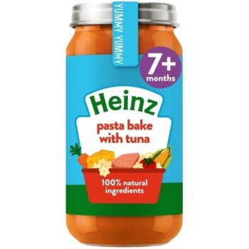 Nature Pasta Bake with Tuna Baby Food Jar 7+ Months Heinz (200g)