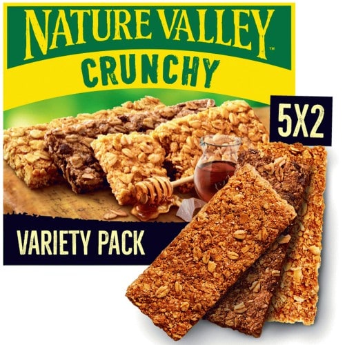 Nature Valley Crunchy Variety Pack Cereal Bars (5 x 42g)