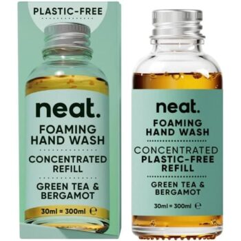 Neat Green Tea & Bergamot Foaming Hand Wash Concentrated Refill (30ml)