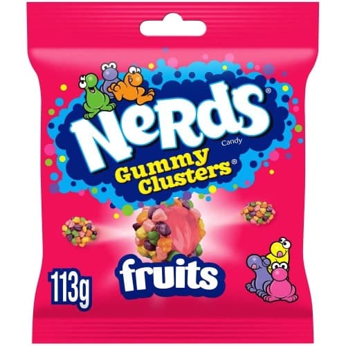 Nerds Gummy Clusters Candy Fruits (113g)