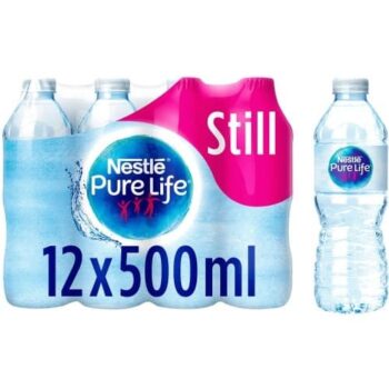 Nestle Pure Life Still Spring Water (12 x 500ml)