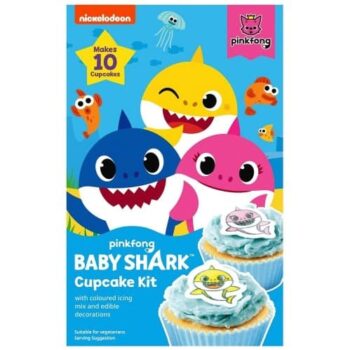 Nickelodeon Pinkfong Baby Shark Cupcake Kit