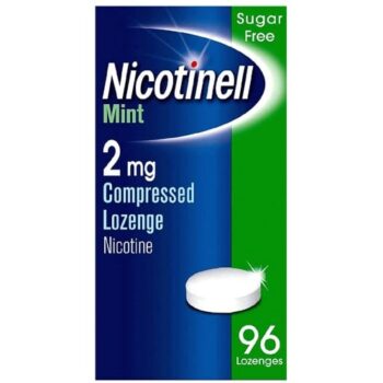 Nicotinell Mint Compressed Lozenge 96 Lozenges Stop Smoking Aid Nicotine (96 x 2mg)