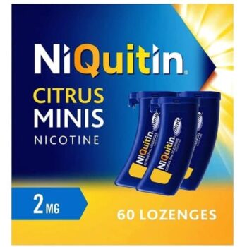 NIQUITIN MINI LOZENGES CITRUS (60 x 2mg)