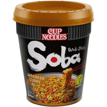 Nissin Soba Instant Japanese Curry Cup Noodles (90g)