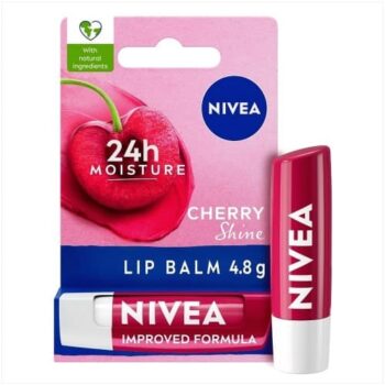Nivea Cherry Shine Lip Balm (4.8g)