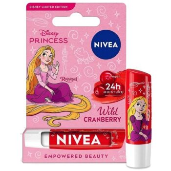 NIVEA Disney Rapunzel Wild Cranberry Lip Balm (4.8g)