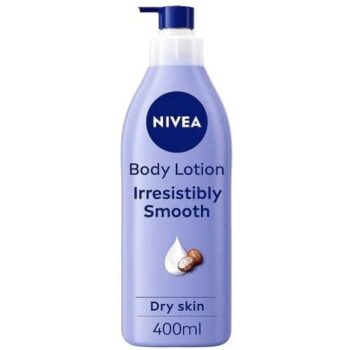 Nivea Irresistibly Smooth Body Lotion for Dry Skin Essential Smooth Milk (400ml)