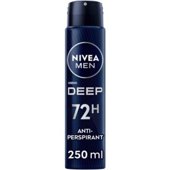 Nivea Men Deep Anti-Perspirant Deodorant Spray 48hrs (250ml)