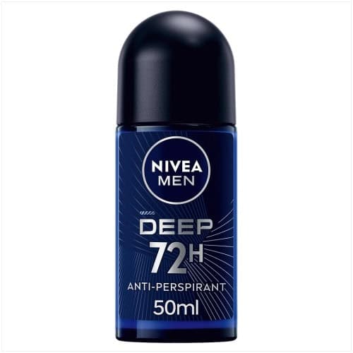 NIVEA MEN Deep Black Carbon 72h Anti-Perspirant Deodorant Roll-On
