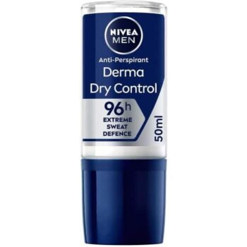 Nivea Men Derma Control Max Protection Anti-Perspirant Roll-on Derma Dry Control Max Antiperspirant (50ml)