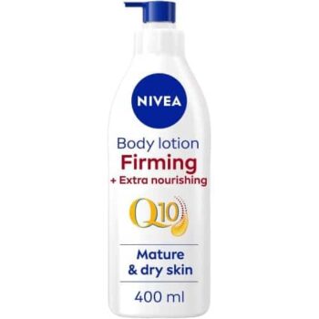 Nivea Q10 Power 60+ Firming Body Lotion with Argan Oil Extra Nourishing for Mature & Dry Skin (400ml)