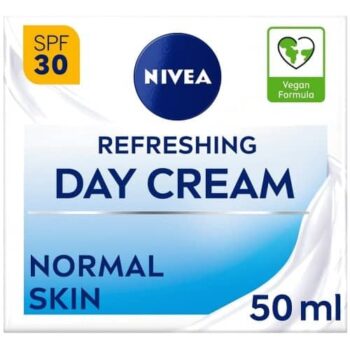 Nivea Refreshing Day Cream SPF 30 Normal Skin Jar (50ml)