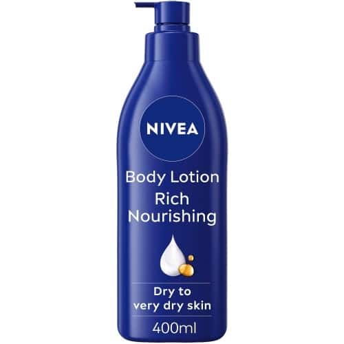 Nivea Rich Nourishing Body Lotion for Dry Skin (400ml)