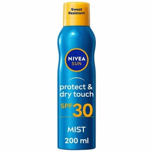 NIVEA Sun Protect & Dry Touch Refreshing Sunscreen Mist SPF30 (200ml)
