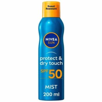 Nivea Sun Protect & SPF50 Sunscreen Mist Dry Touch (200ml)