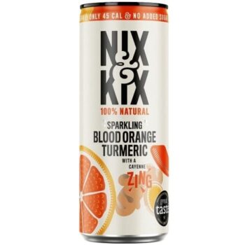 Nix & Kix Sparkling Blood Orange & Turmeric