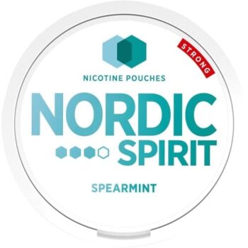 Nordic Spirit Spearmint Strong Nicotine Pouches (20 x 13g)
