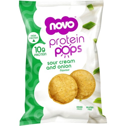 Novo Protein Pops Sour Cream and Onion Flavour