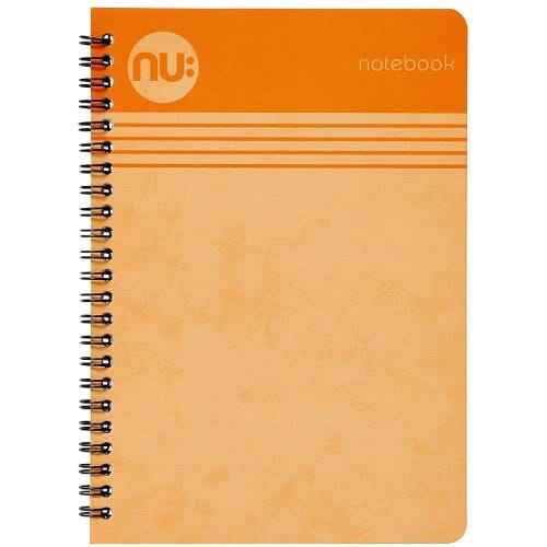 Nu Cloud Pastel A5 Orange Wiro Notebook 110 pgs