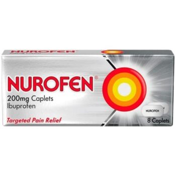 Nurofen Ibuprofen Caplets (8Pack) (8 x 200mg)