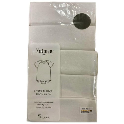 Nutmeg Baby Bodysuits 18-24 Month (5)