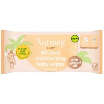 Nutmeg Coco Moisturising Baby Wipes