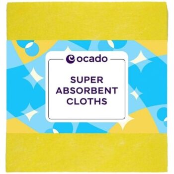 Ocado 3 Super Absorbant Cloths
